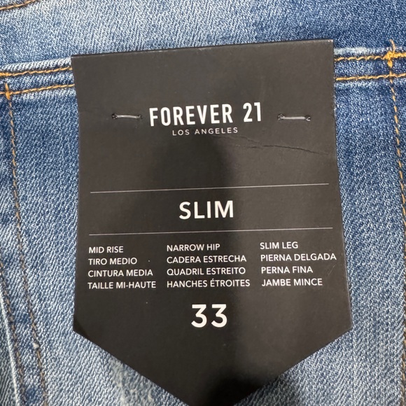 Forever 21 Indigo Denim Jeans Slim Shorts - Picture 7 of 11
